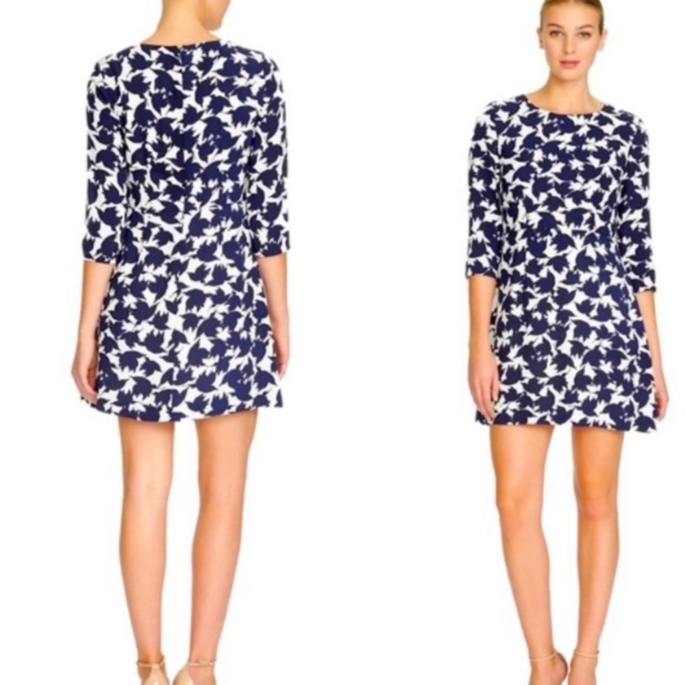 CeCe Willow Bird Print shift dress